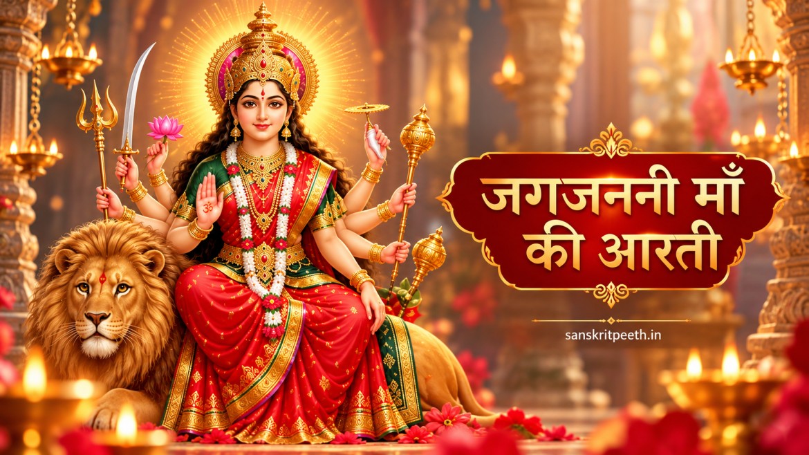 जगजननी माँ दुर्गा की आरती – SanskritPeeth.in